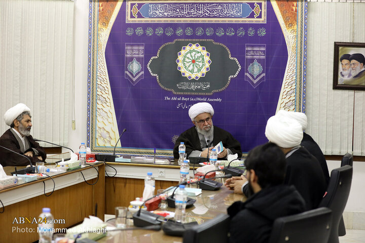 Photos: Organizers of National Conference Honoring Ayatollah Yazdi meet with Secretary-General of AhlulBayt World Assembly
