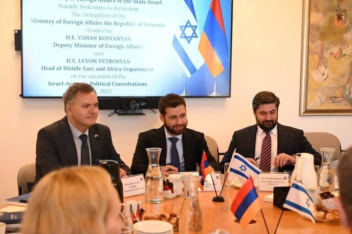 ارمنستان موضوع فعال‌سازی روابط را با اسرائیل مورد بحث قرار داد