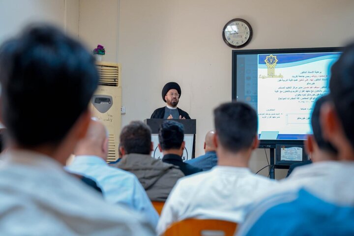 تقرير مصور/ إقامة ندوة قرآنية في جامعة تكريت