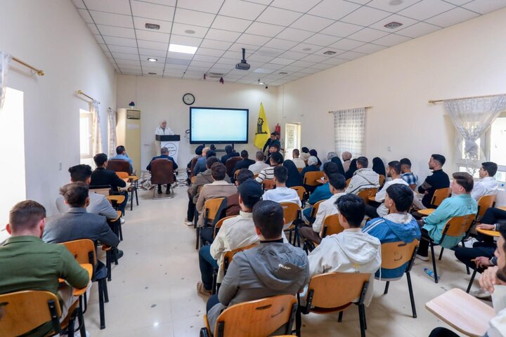 تقرير مصور/ إقامة ندوة قرآنية في جامعة تكريت