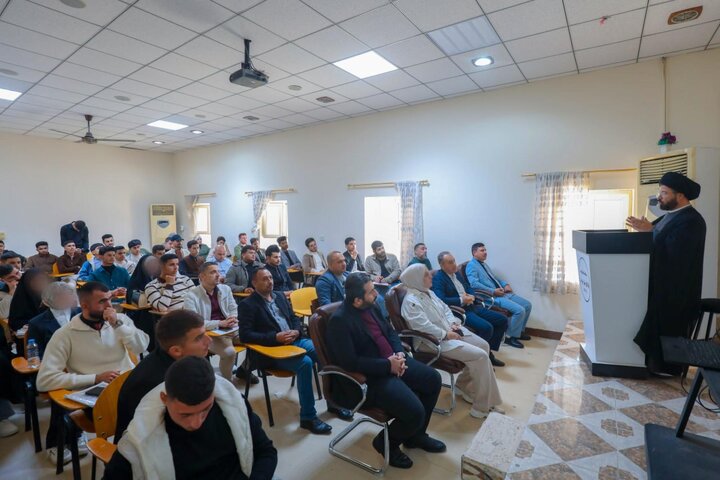 تقرير مصور/ إقامة ندوة قرآنية في جامعة تكريت