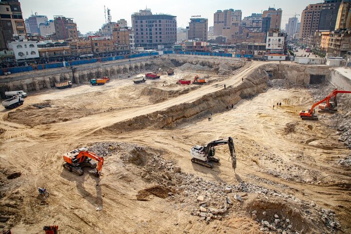 Informe fotográfico | El Santuario del Imam Huséin (P) avanza en las obras del proyecto del patio del Imam Hasan (PB)