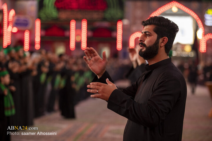 ဟဇရသ် အဘာစ် (အ.စ) ၏ ရောင်ဇာတော် တွင် သခင်မကြီး ဖွာတွေမဟ် (စ.အ) ၏ အတွက် အဇါဒါရီ ပြုလုပ် ။ ။ Photos
