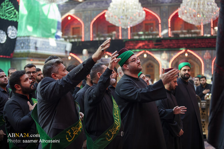 ဟဇရသ် အဘာစ် (အ.စ) ၏ ရောင်ဇာတော် တွင် သခင်မကြီး ဖွာတွေမဟ် (စ.အ) ၏ အတွက် အဇါဒါရီ ပြုလုပ် ။ ။ Photos