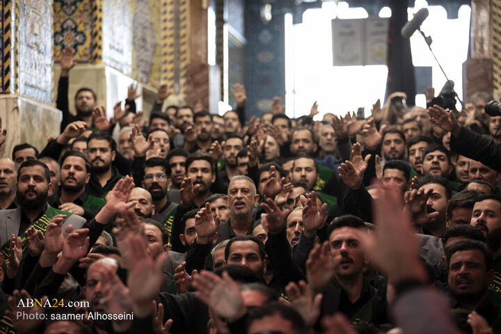 ဟဇရသ် အဘာစ် (အ.စ) ၏ ရောင်ဇာတော် တွင် သခင်မကြီး ဖွာတွေမဟ် (စ.အ) ၏ အတွက် အဇါဒါရီ ပြုလုပ် ။ ။ Photos