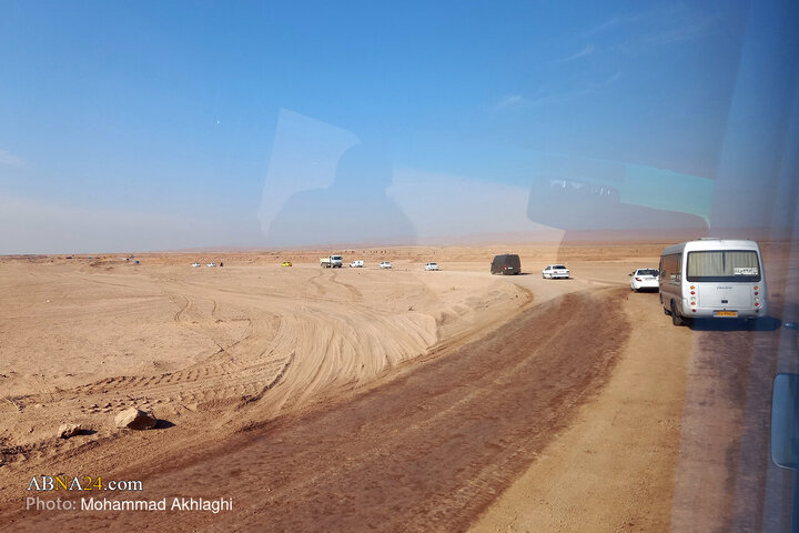 بازدید خبرنگاران از پروژه در حال ساخت فرودگاه بین المللی قم