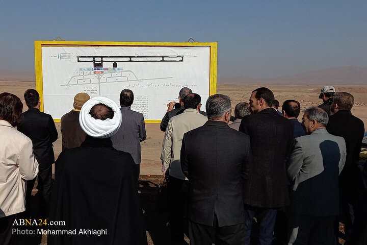 گزارش تصویری | بازدید خبرنگاران از پروژه در حال ساخت فرودگاه بین المللی قم