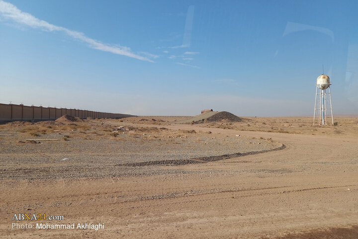 بازدید خبرنگاران از پروژه در حال ساخت فرودگاه بین المللی قم