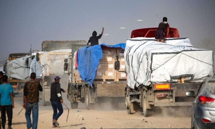 اسرائیل به‌طور فعال در غارت کمک‌های بشردوستانه غزه دست دارد