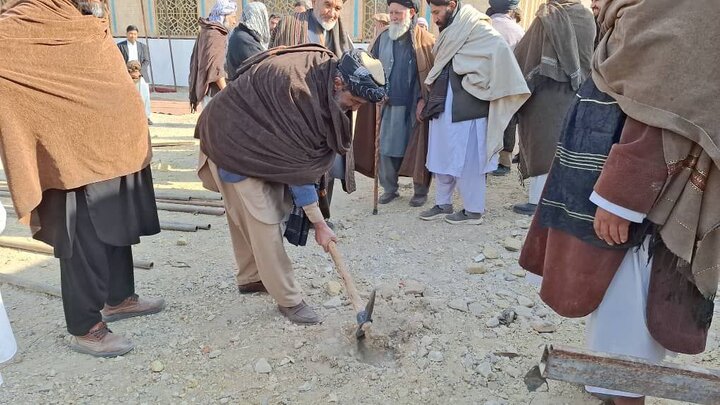 آغاز احداث صحن حرم امام‌زاده یحیی(ع) در استان سرپل افغانستان