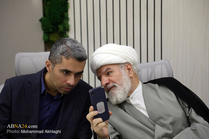 Foto / Dinler ve Mezhepler Üniversitesi Rektör Vekilinin ABNA Haber Ajansını Ziyareti