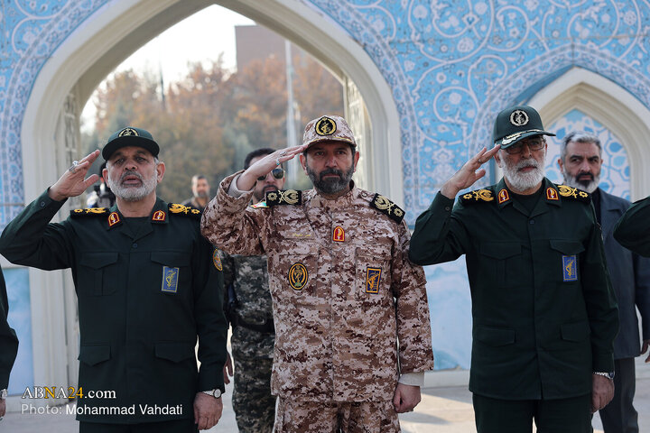 Reportaja wêneyî" an | Manewereke mezin a hêzên çekdar yên Basijê li Tehranê