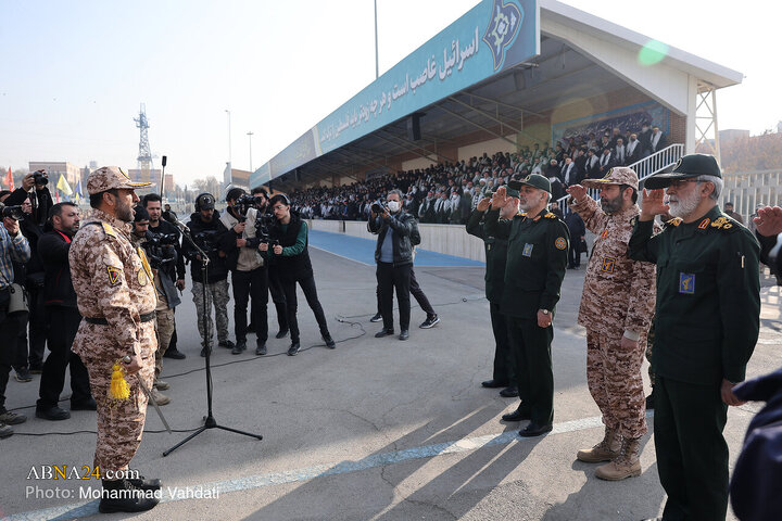 Reportaja wêneyî" an | Manewereke mezin a hêzên çekdar yên Basijê li Tehranê