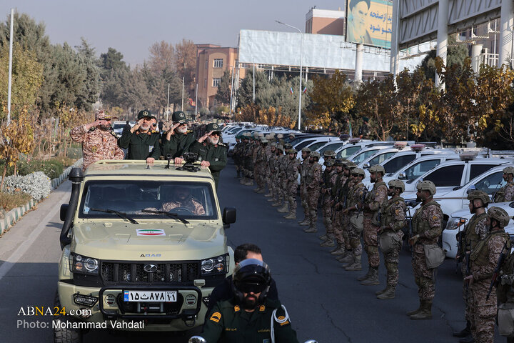 Reportaja wêneyî" an | Manewereke mezin a hêzên çekdar yên Basijê li Tehranê