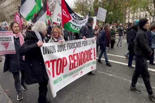 Mass Pro-Palestine rallies in Paris demand permanent ceasefire in Gaza