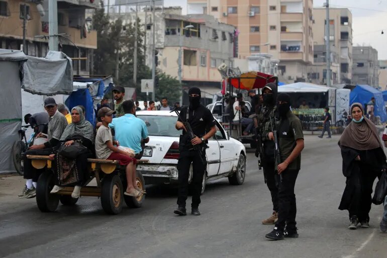 آموزش نیروهای پلیس فلسطینی در مصر برای حفظ امنیت غزه