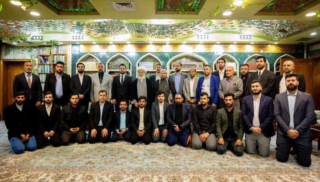 الكربلائي خلال استقبال المشاركين في الدورة الاعلامية يؤكد على تقديم محتوى القرآن بطريقة محببة وجاذبة