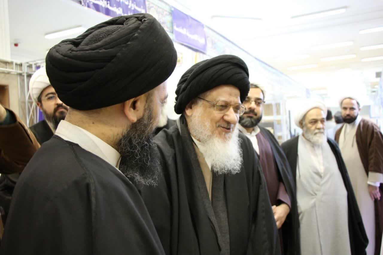 بازدید علما و اندیشمندان از نمایشگاه کتاب تخصصی فقه و کلام معاصر