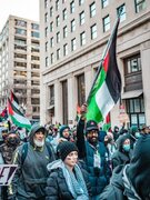 آمریکہ کے شہر بالتیمور میں فلسطین کی حمایت میں احتجاجی ریلی+ تصاویر