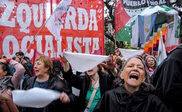 Gambar | Para Penyokong Palestin Berarak di Argentina