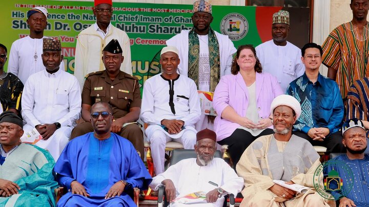 تقرير مصور/ مشاركة مختلف أديان في المؤتمر الوطني السنوي الخامس للمسلمين في أكرا – غانا