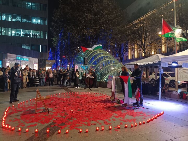 تصاویر | تظاهرات در باسک اسپانیا در روز جهانی همبستگی با فلسطین