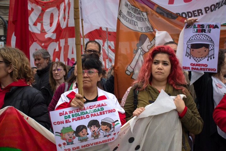 Informe fotográfico |Día de Solidaridad con Palestina en Buenos Aires, Argentina