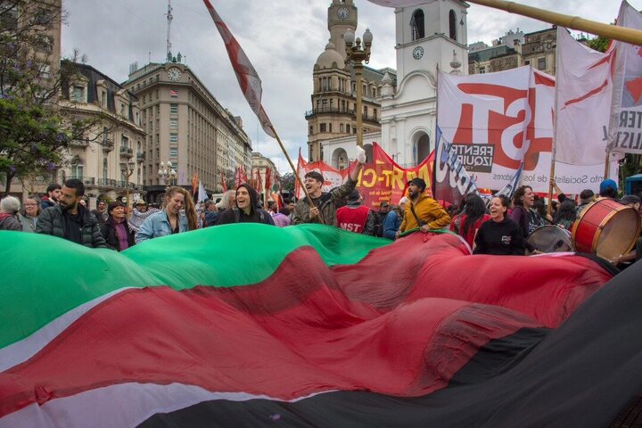 Informe fotográfico |Día de Solidaridad con Palestina en Buenos Aires, Argentina