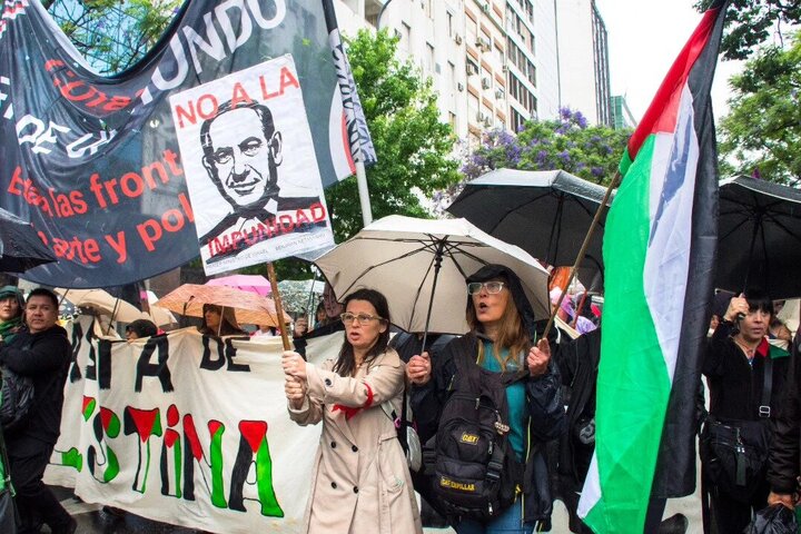 Informe fotográfico |Día de Solidaridad con Palestina en Buenos Aires, Argentina