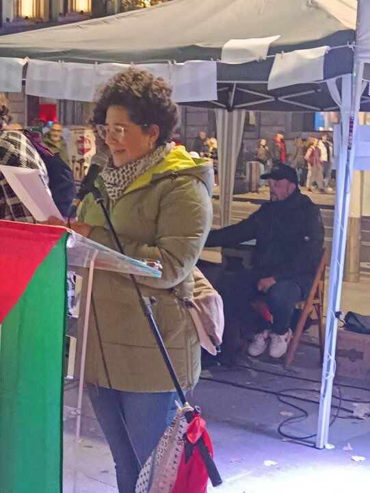 Informe fotográfico |Manifestantes en Euskadi, España, exigen justicia en el Día de Solidaridad con Palestina