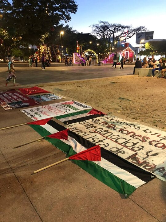 Informe fotográfico |Protesta en Tuxtla Gutiérrez marca el Día de Solidaridad con Palestina