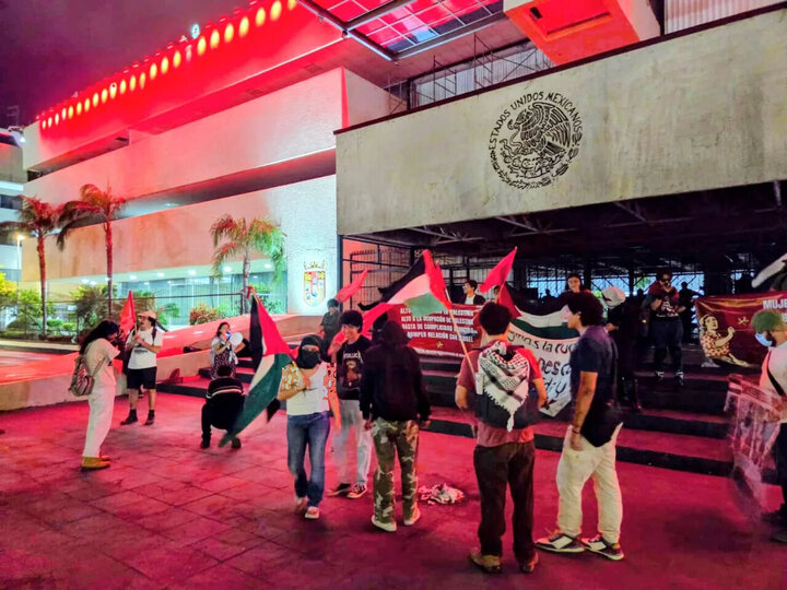 Informe fotográfico |Protesta en Tuxtla Gutiérrez marca el Día de Solidaridad con Palestina