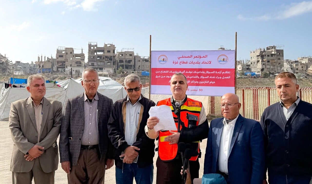 Gaza Municipalities Warn of Service Collapse Among Fuel Shortage