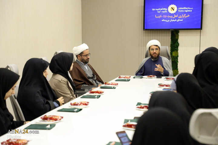 Photos: Student journalists from Qom University visit ABNA International News Agency