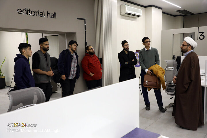 Photos: Student journalists from Qom University visit ABNA International News Agency