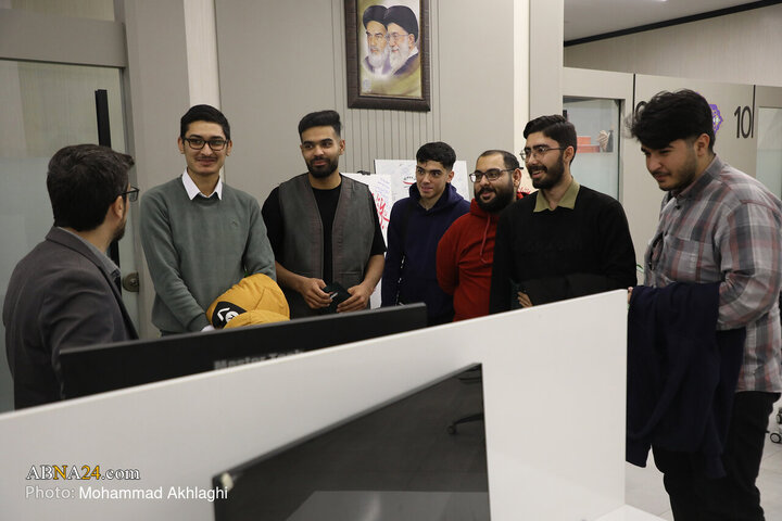 Photos: Student journalists from Qom University visit ABNA International News Agency