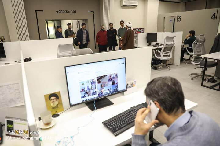 Photos: Student journalists from Qom University visit ABNA International News Agency