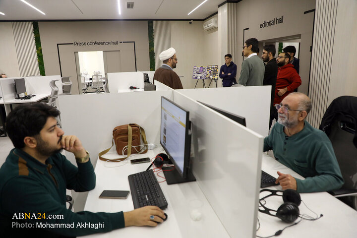 Photos: Student journalists from Qom University visit ABNA International News Agency