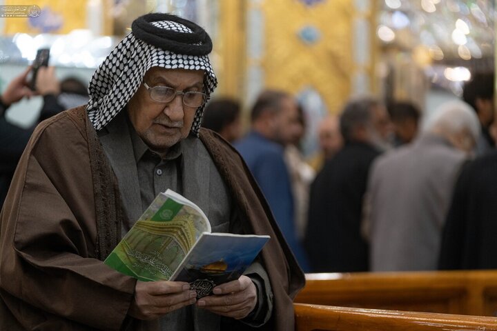 تقرير مصور/ أجواء روحانية عند مرقد أمير المؤمنين (ع) في النجف الأشرف