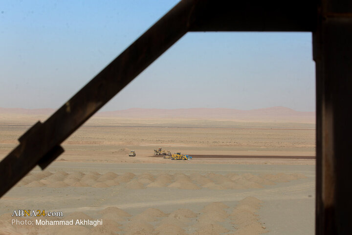 Foto / Gazetecilerin İnşaat Halindeki Kum Uluslararası Havalimanı Projesini Ziyareti