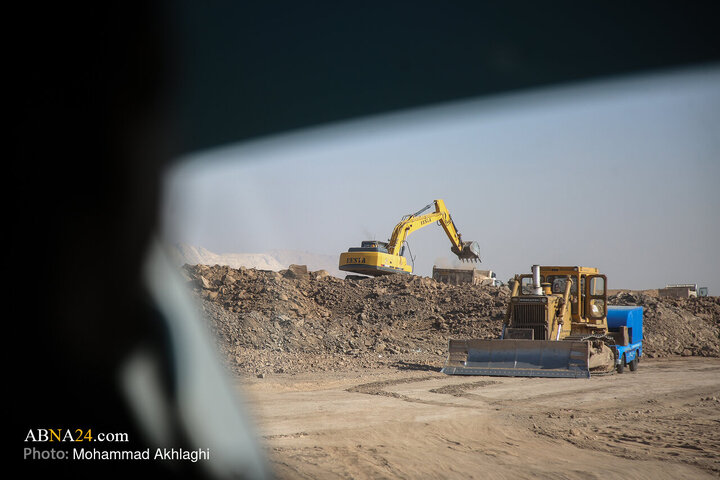 Foto / Gazetecilerin İnşaat Halindeki Kum Uluslararası Havalimanı Projesini Ziyareti