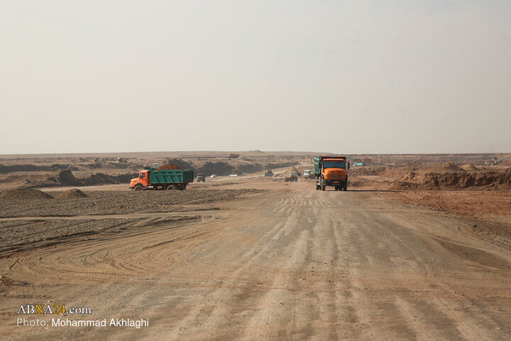 Foto / Gazetecilerin İnşaat Halindeki Kum Uluslararası Havalimanı Projesini Ziyareti