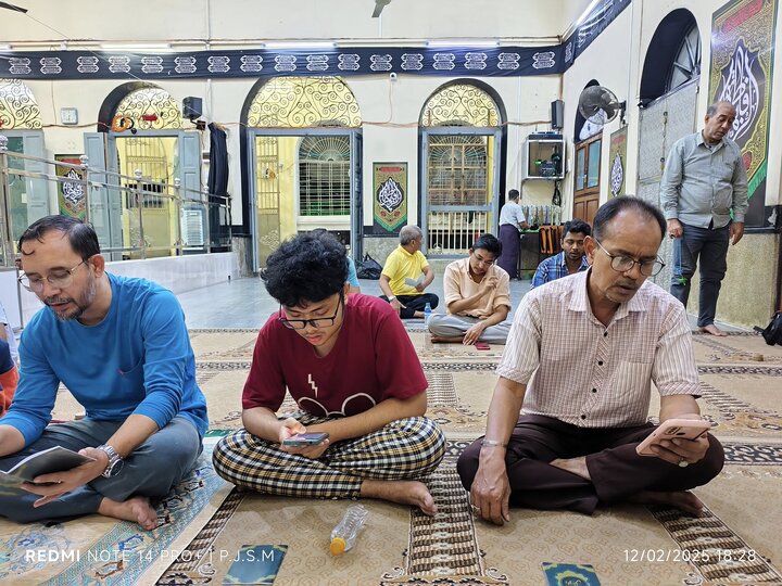 ရန်ကုန်မြို့ ပန်ဂျာ ရှီအဟ် မတ်စ်ဂျစ်ဒ် တွင် ဒိုအာ ယေ သဝစိုလ် စုပေါင်းဖတ်ရွတ် ။ ။ Photos