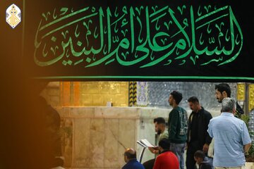 عکس خبری | حرم مطهر کاظمین(ع) در سالروز وفات حضرت ام‌البنین(س) سیاهپوش شد