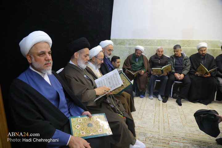Photos: Memorial ceremony of Hujjat al-Islam Seddiqi's son held in Qom
