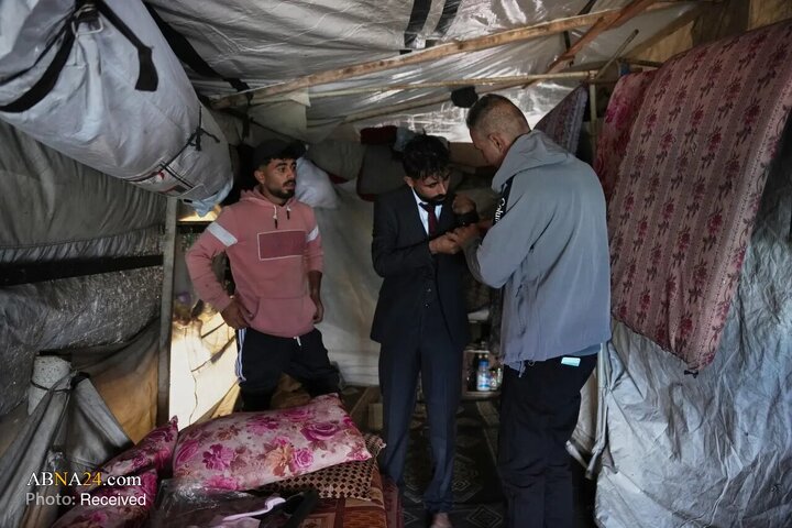 جشن عروسی زیر سایه آتش‌بس شکننده غزه