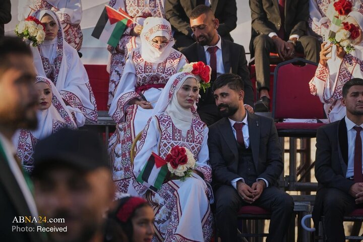 جشن عروسی زیر سایه آتش‌بس شکننده غزه