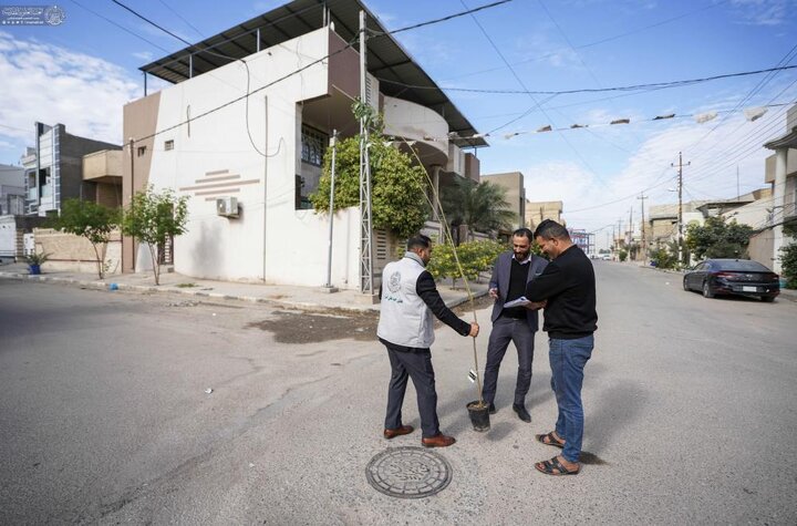 تقرير مصور/ إطلاق مشروع زراعة 15 ألف نبتة لتعزيز البيئة في مدينة النجف الأشرف