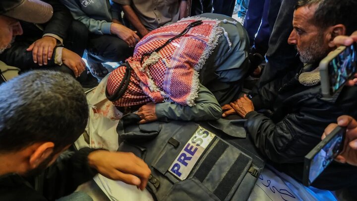 شهید خبرنگار غزه