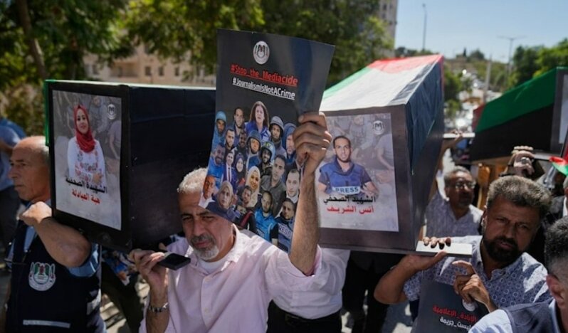 Gazze’de Gazeteciler Yine Hedefte: Sendika “Sistematik ve Kasıtlı Saldırılar” Raporunu Yayınladı